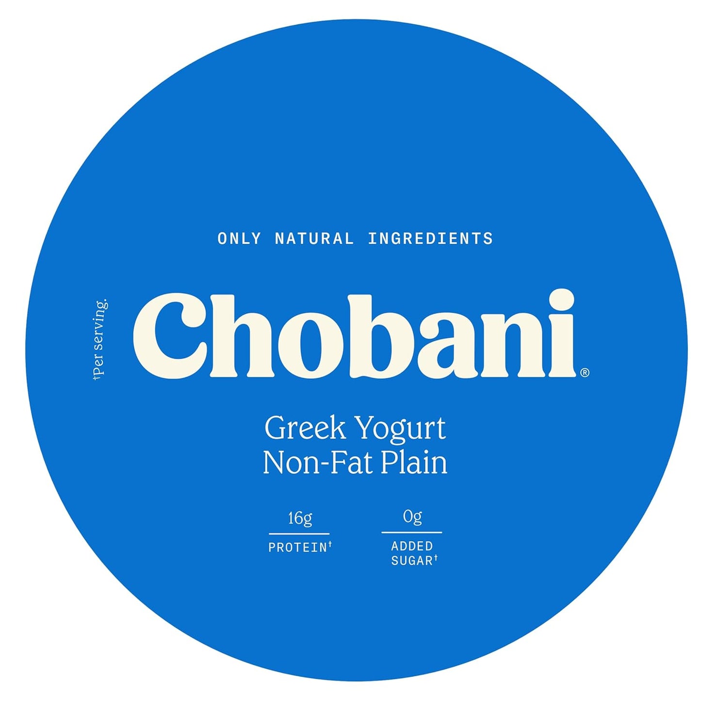 Chobani Non-Fat Plain Greek Yogurt 32oz