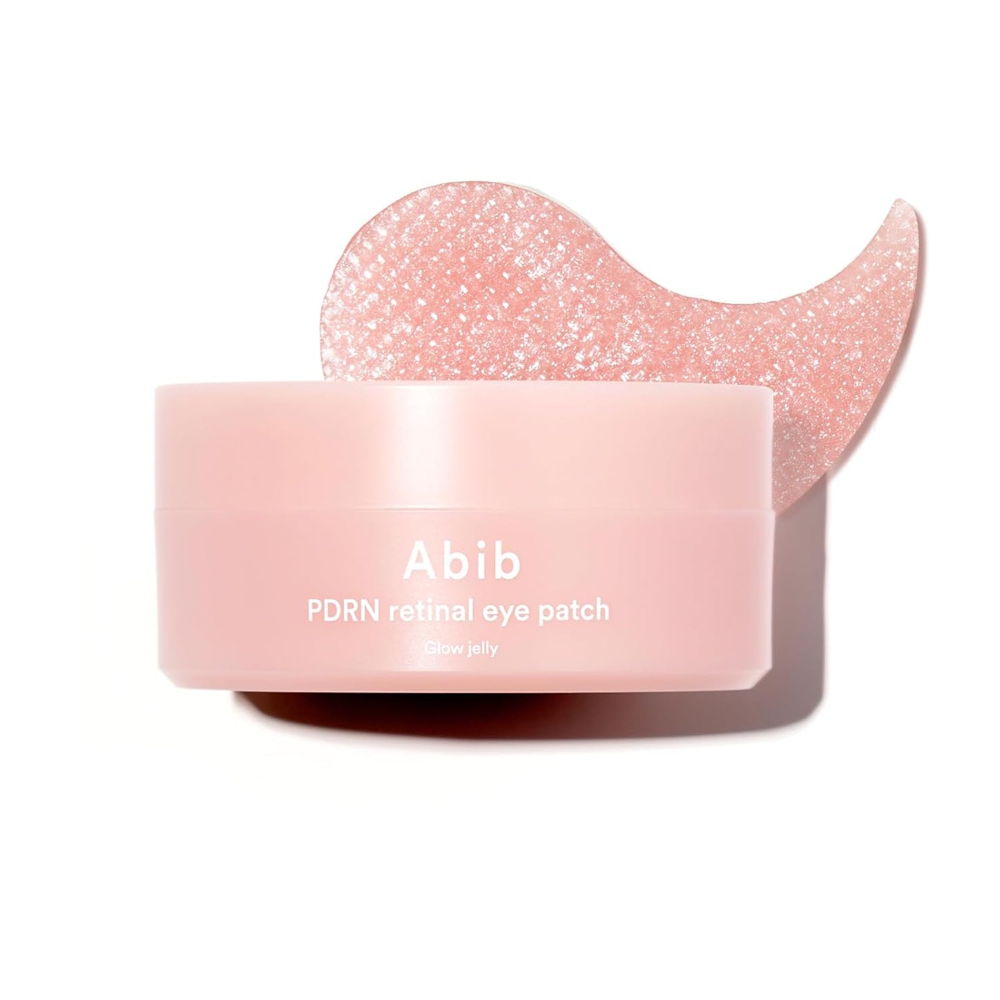 Abib PDRN Retinal Eye Patches for Rejuvenating & Puffy Eyes with Glow Jelly, Niacinamide, 60 Count, Korean Skin Care