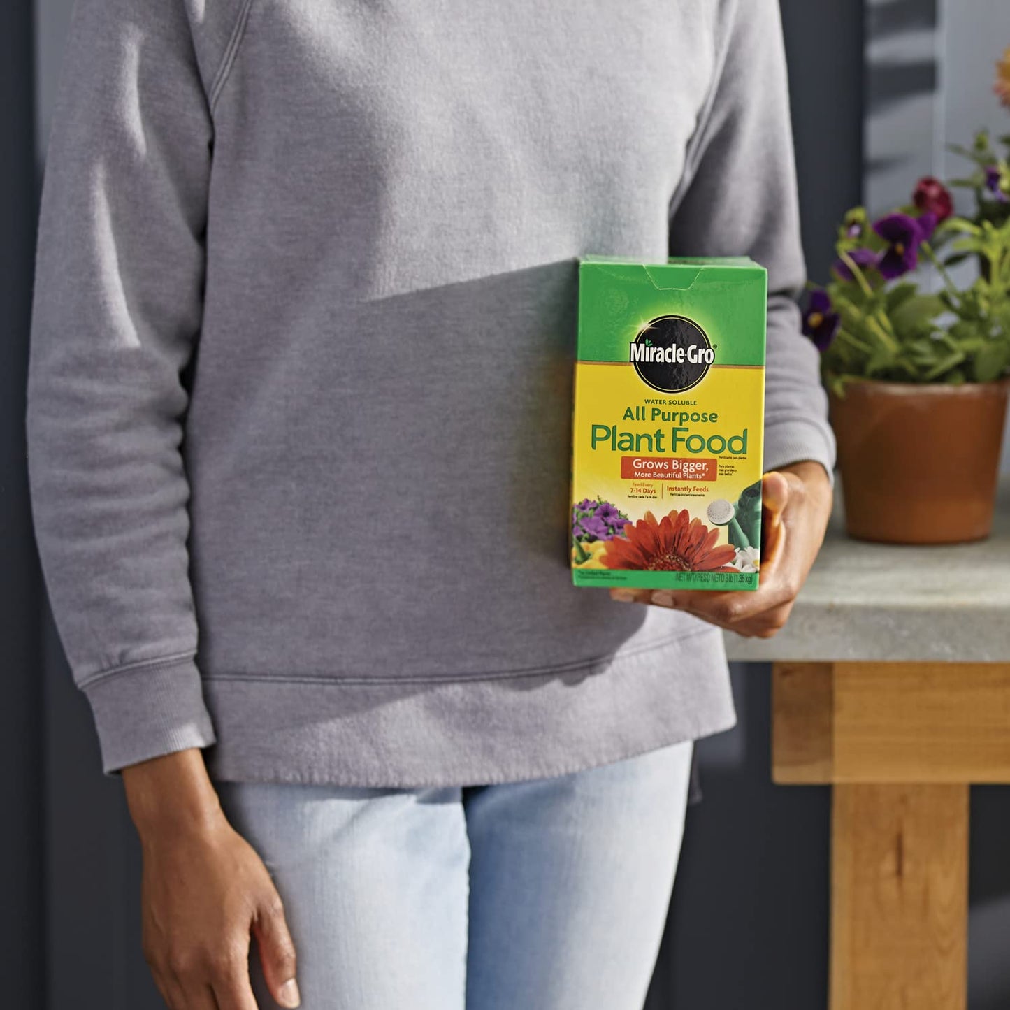 Miracle-Gro Water Soluble All Purpose Plant Food - Fertilizer For All Indoor or Outdoor Plants including Roses, Flowers, Vegetables