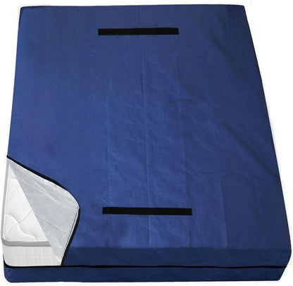 Mattress Bags for Moving and Storage Queen Size, Waterproof Mattress Cover for Moving with Heavy Duty Handles, Strong