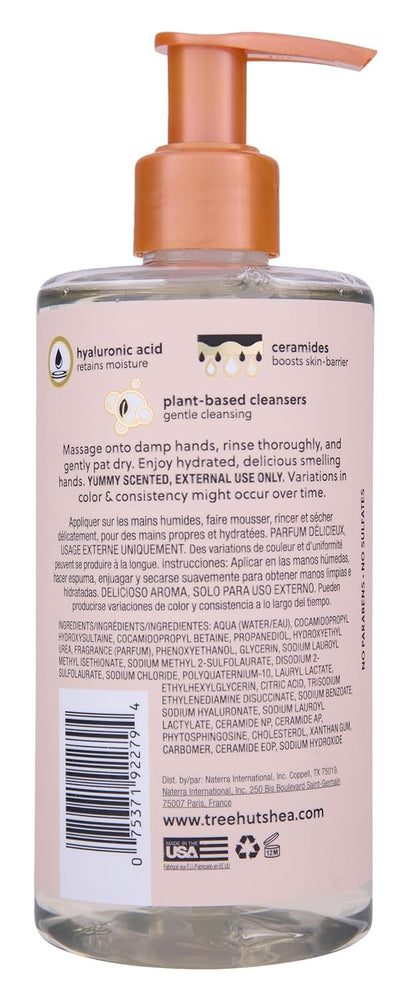 Tree Hut Vanilla Serum Infused Hand Wash, Nourish & Hydrate Hands, Strengthening Skin Care, Long-Lasting Scent, Cleanse & Lock in
