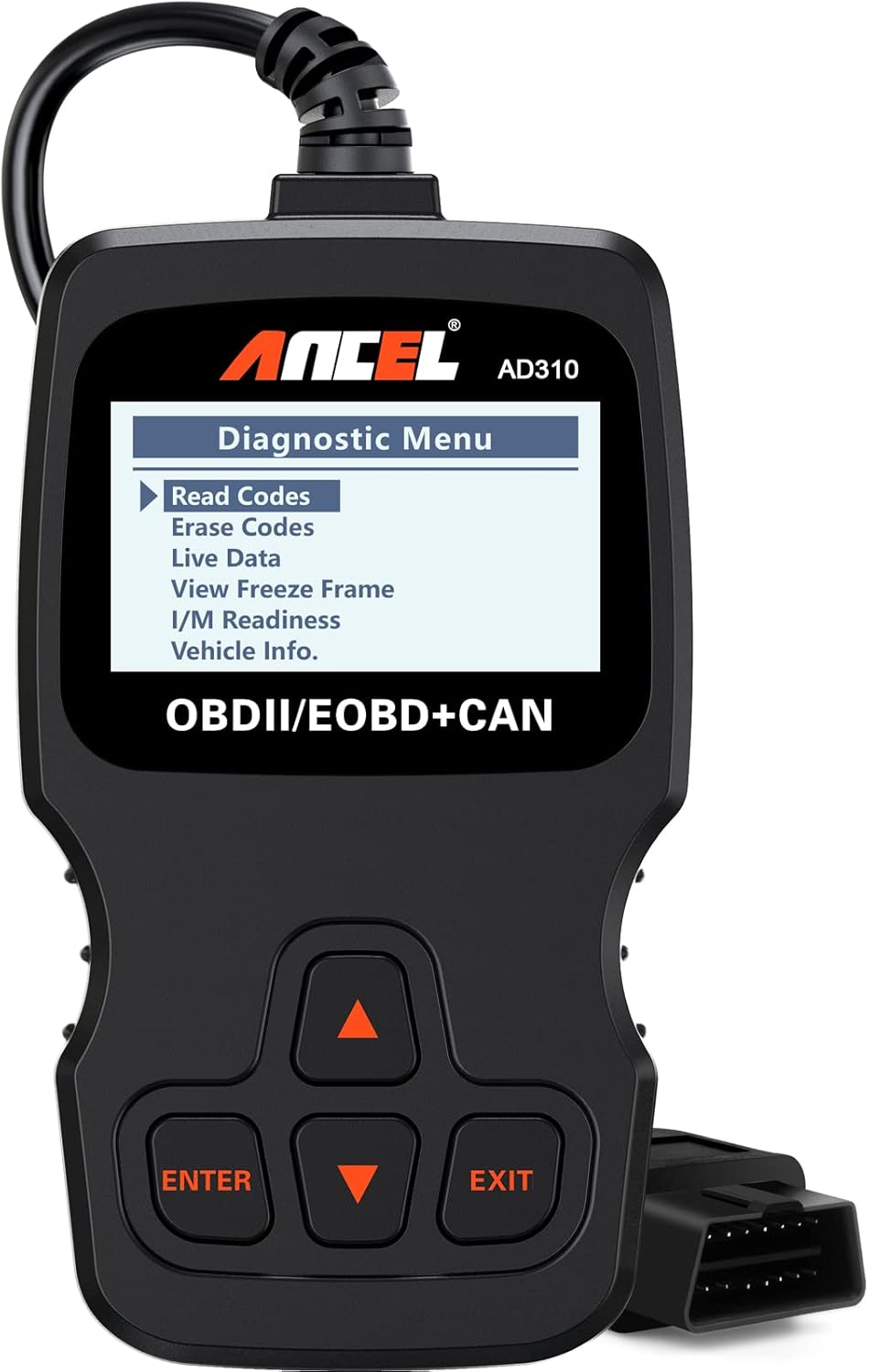 ANCEL AD310 Classic Enhanced Universal OBD II Scanner Car Engine Fault Code Reader CAN Diagnostic Scan