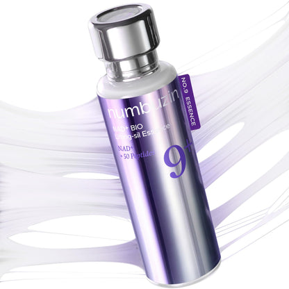 numbuzin No.9 NAD+ Peptide Lifting Serum for Face and Body, Firming & Wrinkles, 50 Peptide Essence for Sagging Skin, Fine Lines &