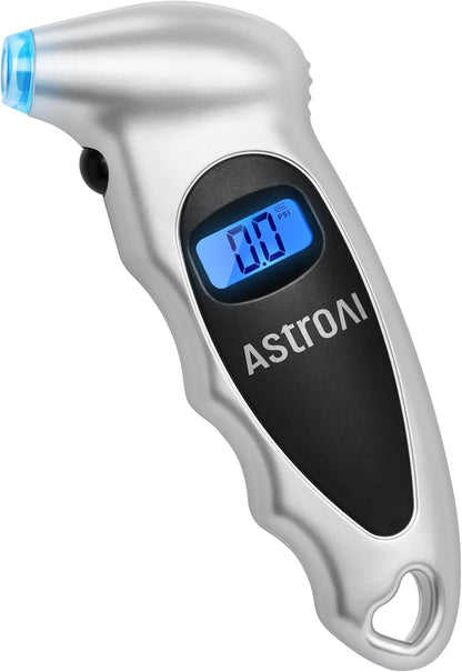 AstroAI Digital Tire Pressure Gauge 0-150PSI Calibrated to ANSI B40.7 +/-1PSI, Accurate in 0.1