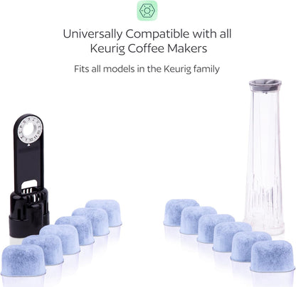Keurig Filter Replacement - 12 Water Filters for Keurig K-Mini, K-Supreme, K-Slim, K-Express, K-Classic, K-Duo, K-Duo Hot & Iced, K-Elite