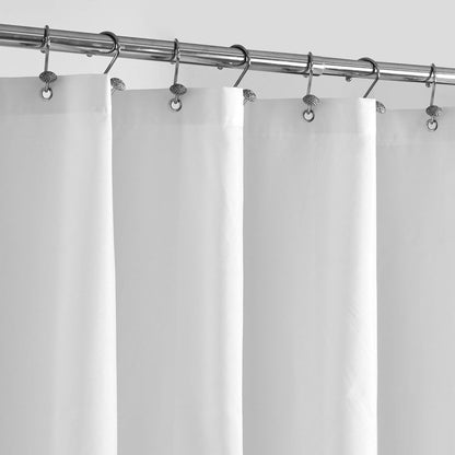 ALYVIA SPRING Waterproof Fabric Shower Curtain Liner with 3 Magnets - Soft Hotel Quality Cloth Shower