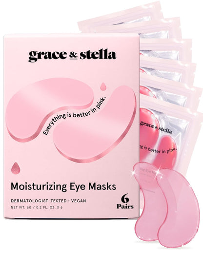 grace & stella Award Winning Under Eye Mask - Reduce Dark Circles, Puffy Eyes, Undereye