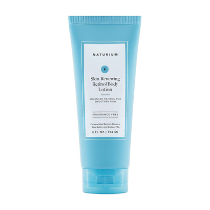 Naturium Skin-Renewing Retinol Body Lotion, Advanced Firming Anti-Aging Skin Care, with Encapsulated Retinol & Shea Butter, 8 oz
