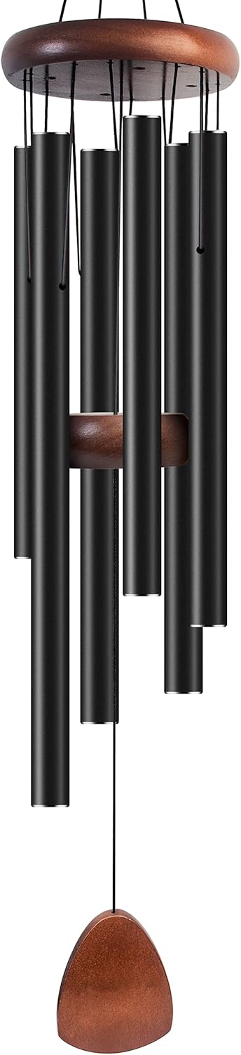 Bursvik Large Aluminium Wind Chimes 37" to Create a Zen Atmosphere Suitable for Outdoor