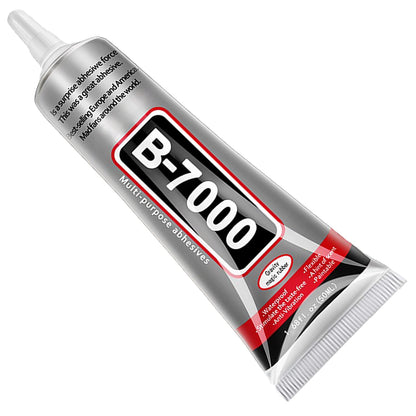 B7000 Jewelry Glue for Making, FITTDYHE 1PCS 50ML/1.69 fl oz Clear Adhesive for Rhinestone, Fabric, Multipurpose Super B-7000 for Phone