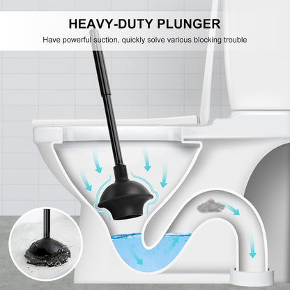 SetSail Toilet Brush and Plunger