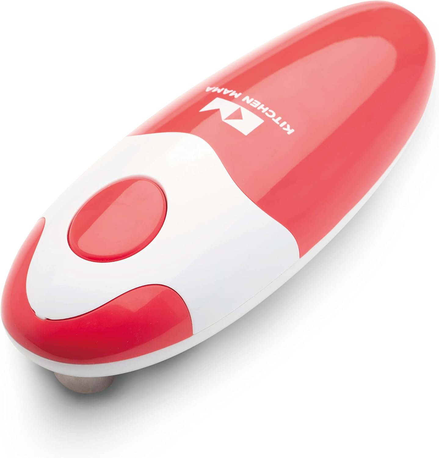 Kitchen Mama Auto Electric Can Opener: Open Your Cans with A Simple Press of Button - Automatic, Hands Free, Smooth Edge, Battery