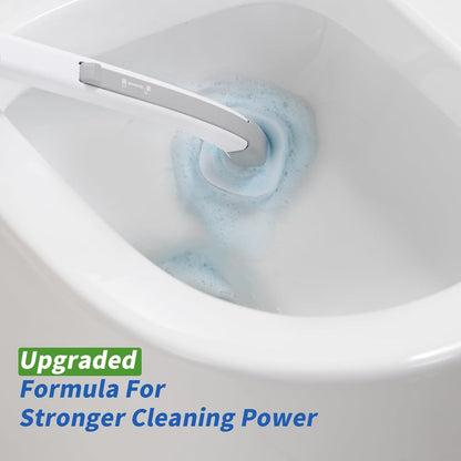 oshang Disposable Toilet Brush - Toilet Bowl Cleaner, Toilet Cleaning Supplies, Toilet Brush with