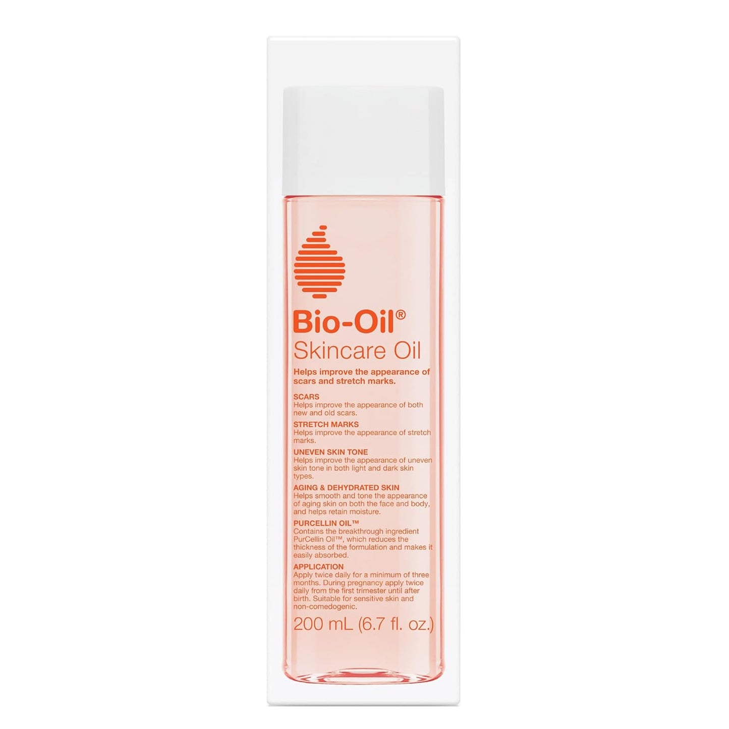 Bio-Oil Skincare Body Oil Serum, Face and Body Moisturizer with Vitamin E & A, for Scars, Stretch Marks, Sensitive Skin, All Skin