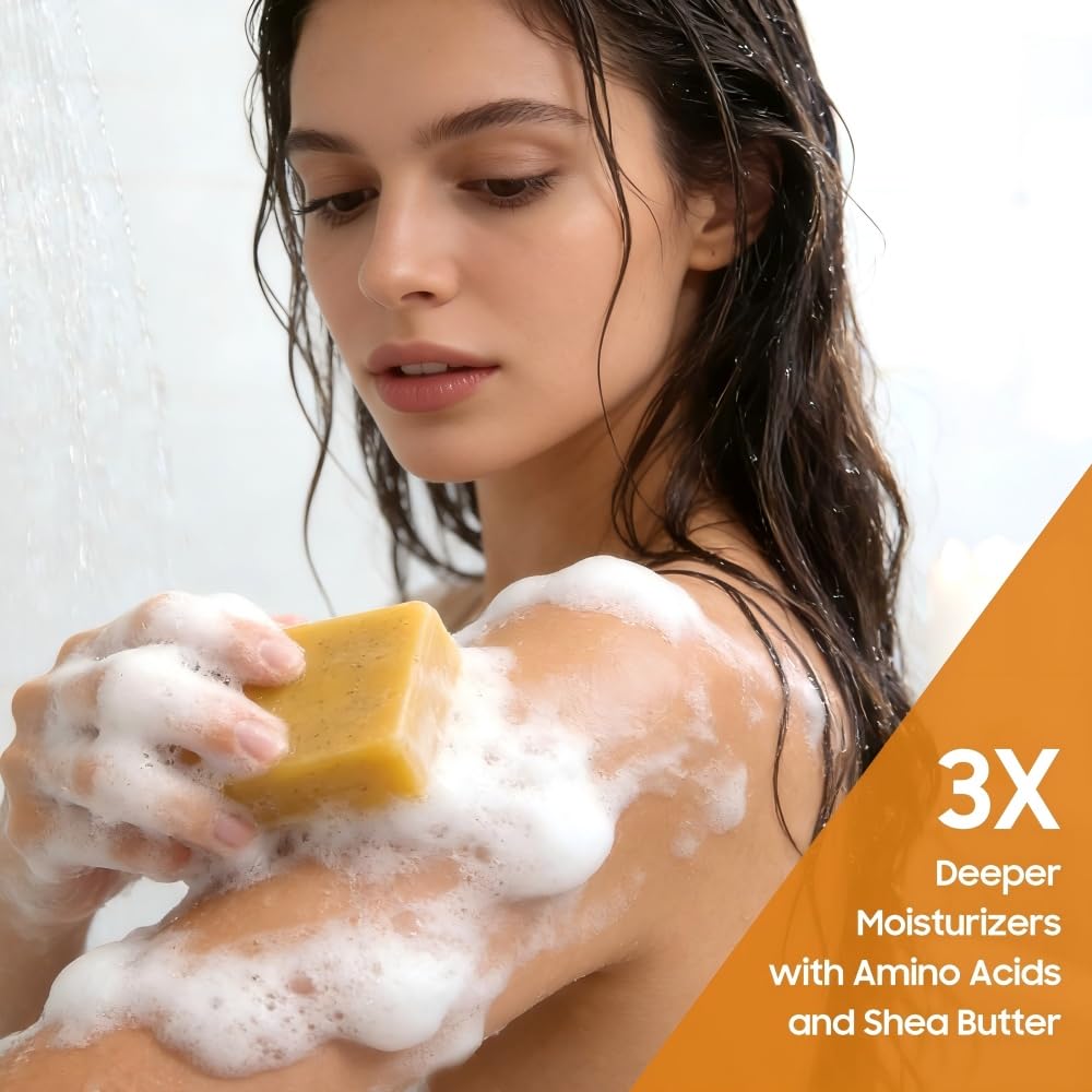 Lemon & Turmeric Soap Bar for Dark