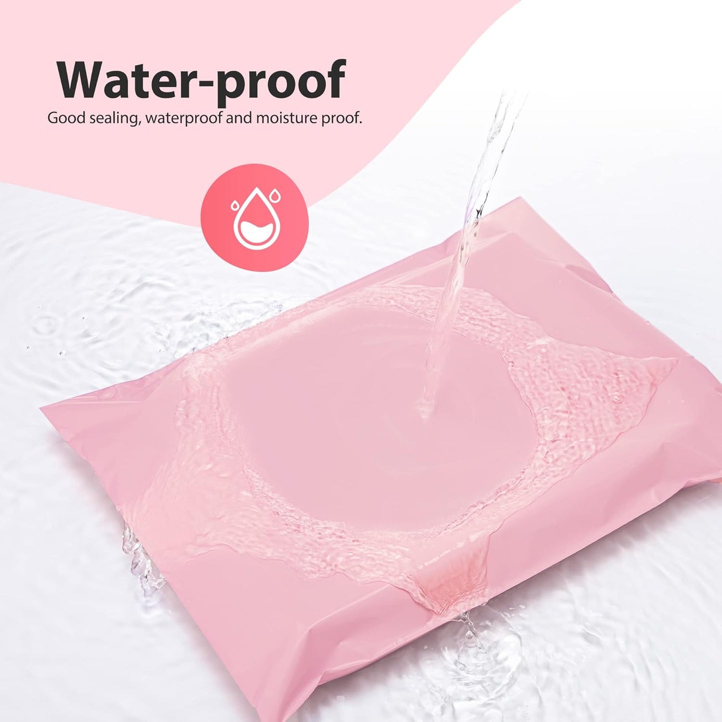 Fuxury Poly Mailers 14.5x19 Inch 50pc Shipping Bags for Small Business Mailing Envelopes for