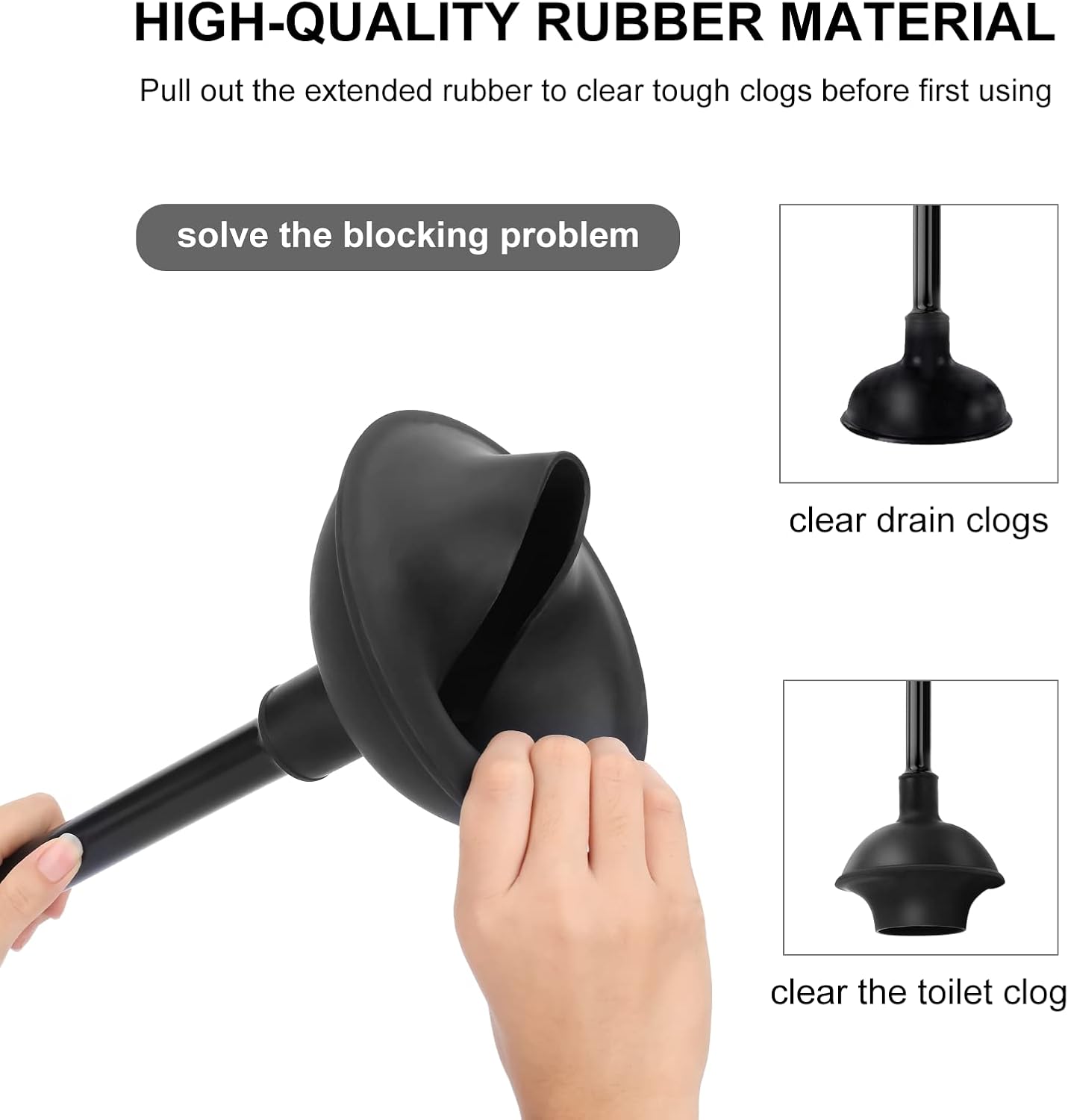 SetSail Toilet Brush and Plunger