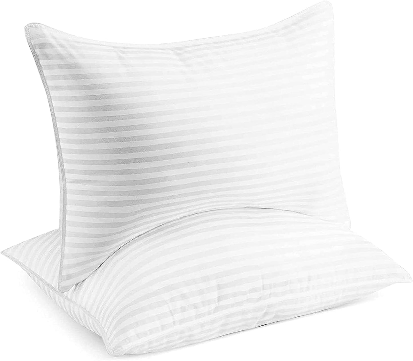 Beckham Hotel Collection Bed Pillows Standard/Queen Size Set of 2 - Original Soft Down Alternative Pillow for Sleeping - Soft Support for