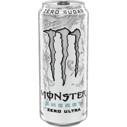 Monster Energy Zero Ultra, Sugar Free Energy Drink, 16 Ounce5