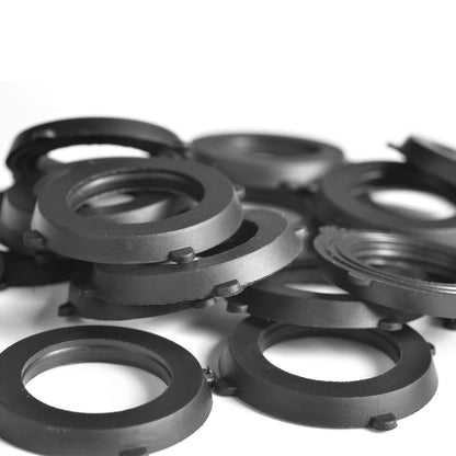 SmoTecQ 30 Pack Garden Hose Washers with Self-Locking Tabs - Heavy Duty Rubber Seals for 3/4" Hose