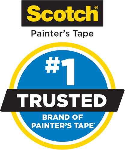 ScotchBlue Original Multi-Surface Painters Tape, 1 Inch Wide (0.94 In. x 60 Yds), 6 Rolls, Blue Paint Tape Protects Surfaces and Removes