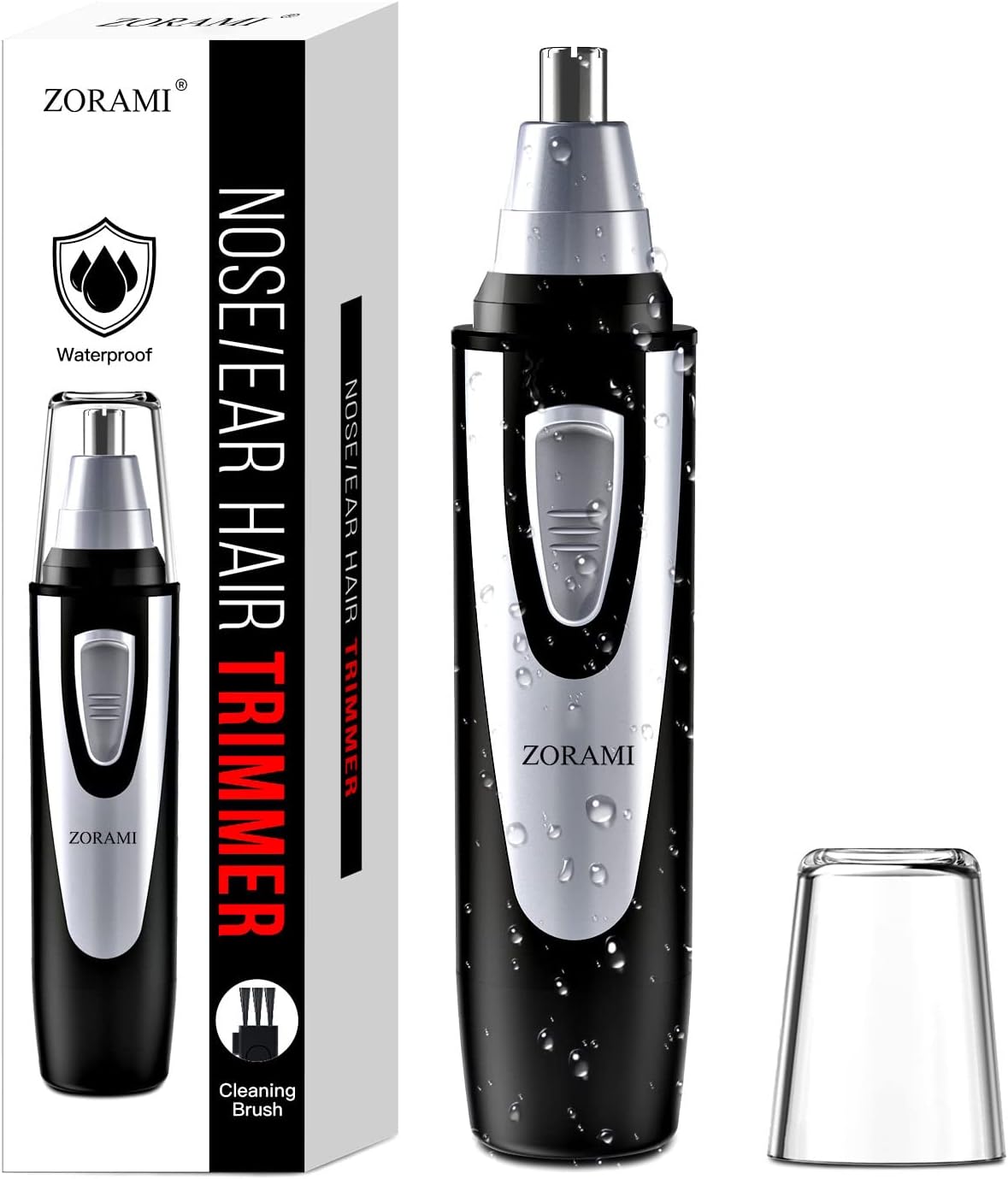 Ear and Nose Hair Trimmer Clipper - 2026 Professional Painless Eyebrow & Facial Hair Trimmer for Men