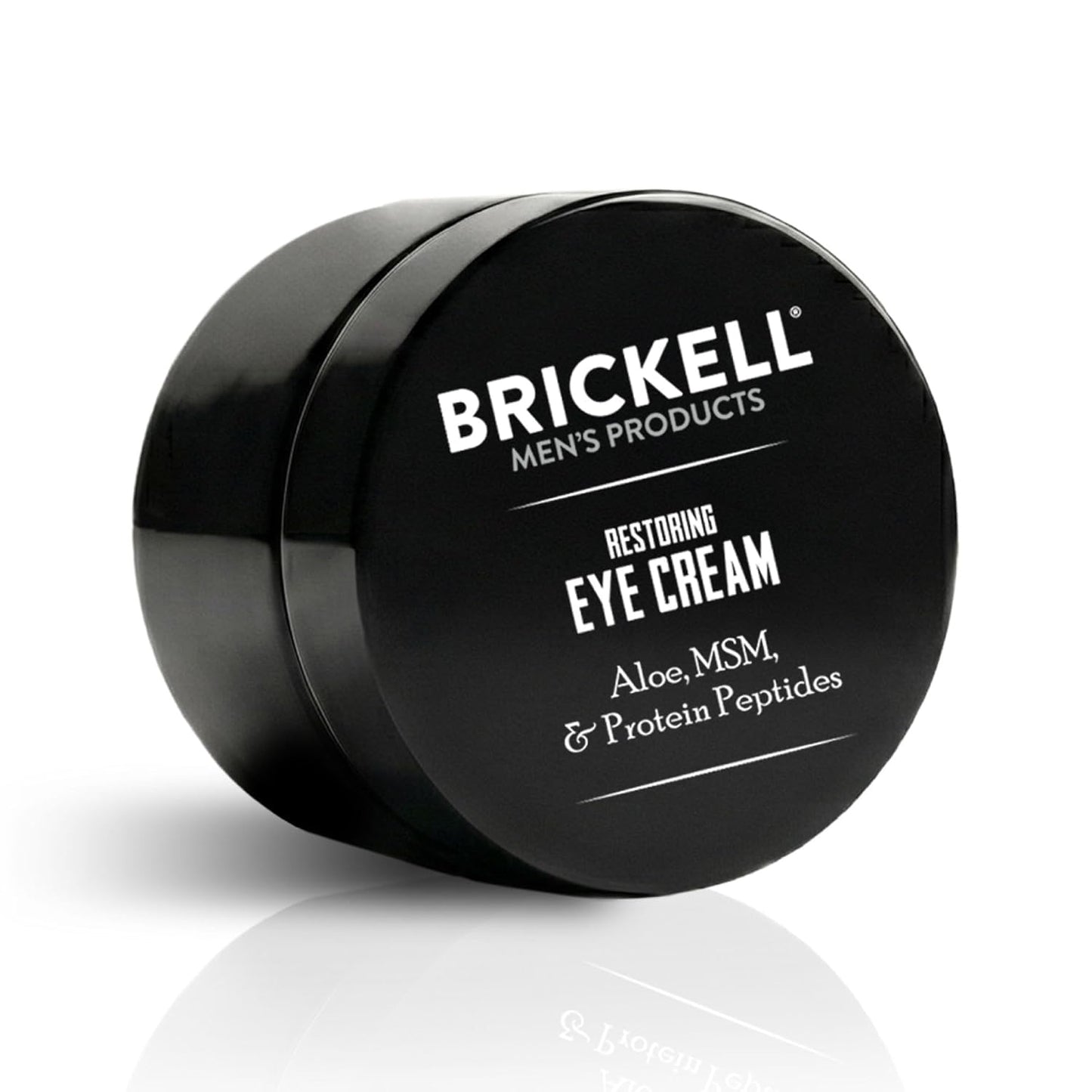 Brickell Men's Restoring Under Eye Cream for Men, Natural and Organic Anti Aging Eye Balm To Reduce Puffiness, Wrinkles, Dark