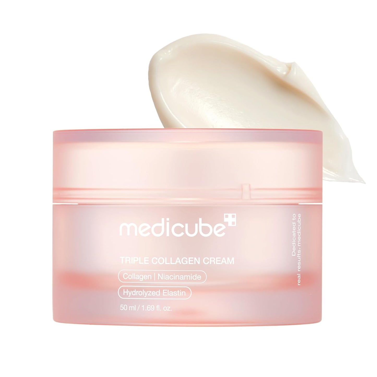 Medicube Triple Collagen Cream - Hydrating & Firming Moisturizer with Hyaluronic Acid, Premium