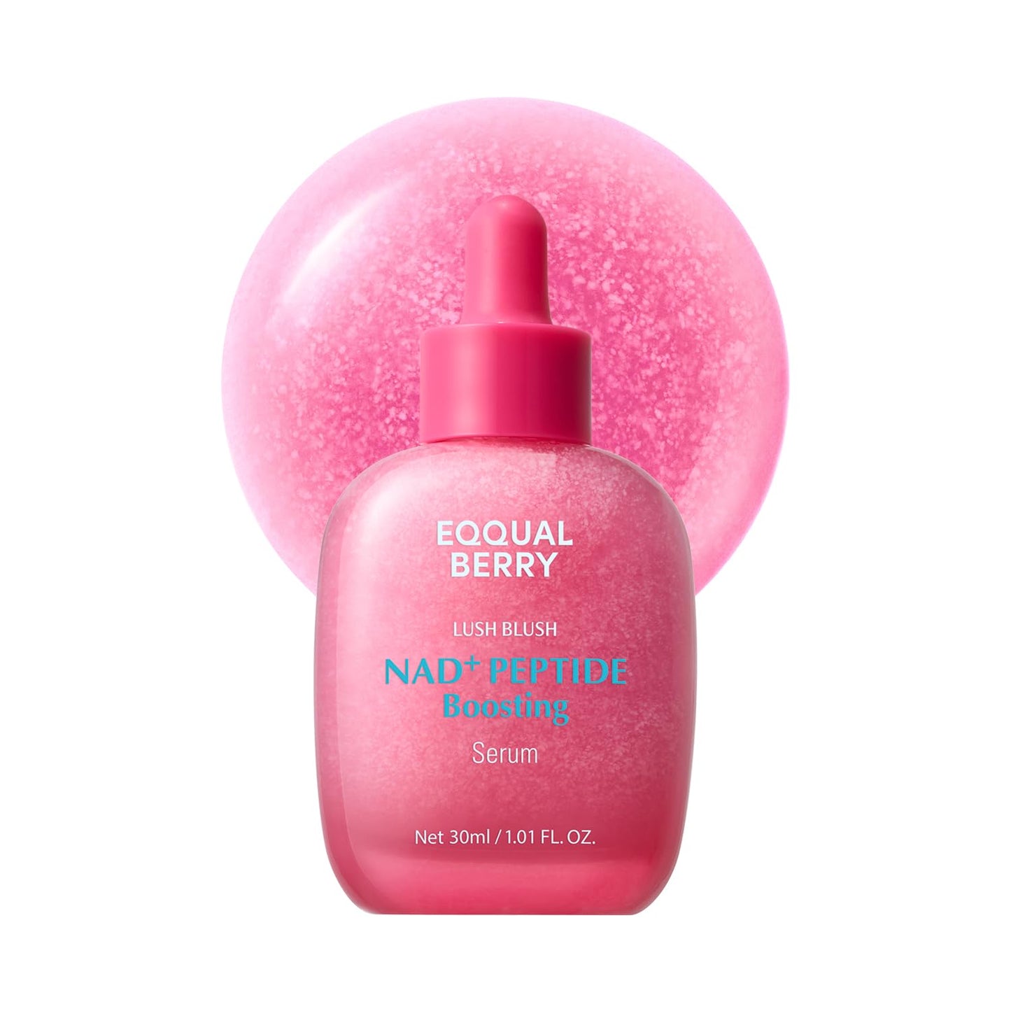 EQQUALBERRY NAD+ Peptide Boosting Serum Niacinamide 2% + 14 Peptides + Vegan Collagen Anti-Aging Korean Skincare Face & Neck & Body