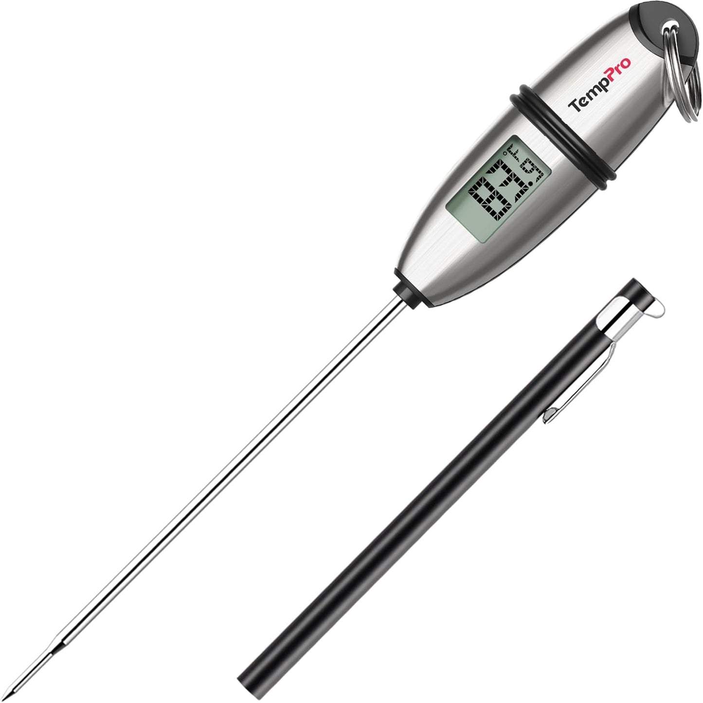 TempPro TP02S Digital Food Thermometer for Cooking Bread Baking Sourdough