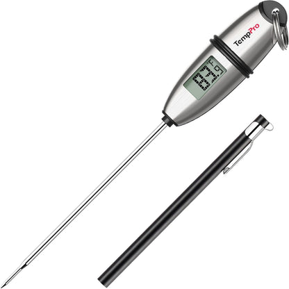 TempPro TP02S Digital Food Thermometer for Cooking Bread Baking Sourdough