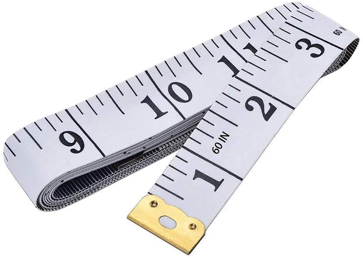 GDMINLO Soft Tape Measure Double Scale Body Sewing Flexible Tailor Craft Vinyl Ruler for Weight Loss Medical Body