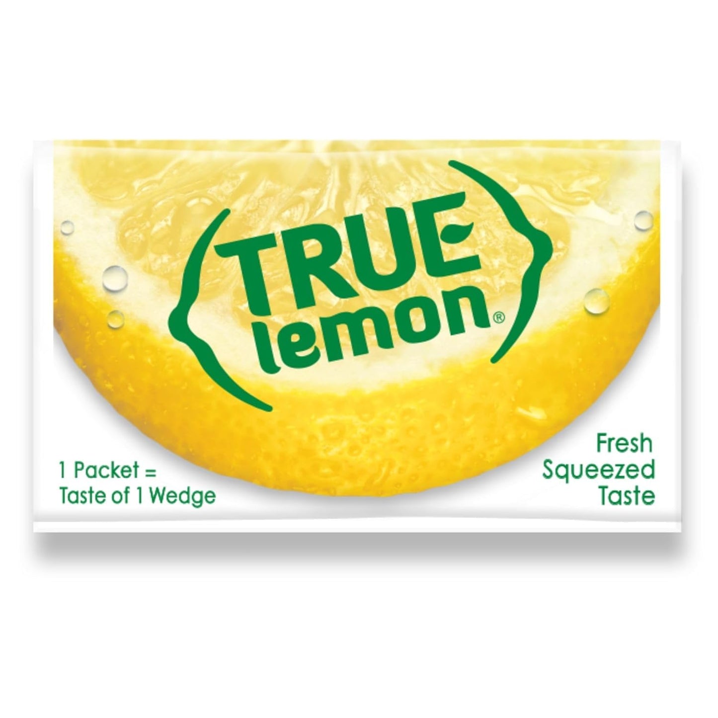 True Lemon 100ct - Water Enhancer - Bulk Dispenser - 0 Calorie Drink Mix Packets For Water - Sugar Free Lemon Flavoring Powder Packets