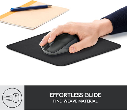 Logitech Mouse Pad - Studio Series, Computer Mouse Mat with Anti-Slip Rubber Base, Easy Gliding, Spill-Resistant Surface, Durable Materials