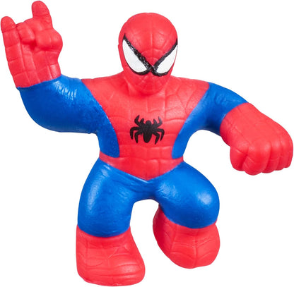 Heroes of Goo Jit Zu Marvel Mega Mini 6 Pack - Superhero Toys, Squishy, Stretchy, Gooey Mini Heroes - Ironman, Spider-Man, Captain