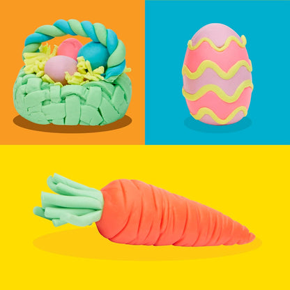 Play-Doh Eggs 24-Pack, Dinosaur & Dragon Egg Hunt Toys, Modeling Compound for Birthday Gifts & Party Favors, Easter Basket