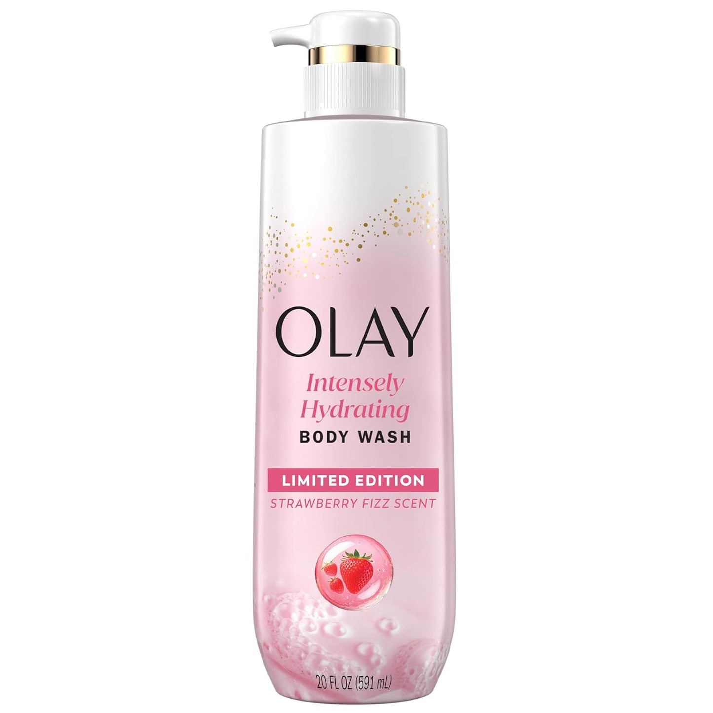 Olay Body Wash for Women, Intensely Hydrating, Pro-Hyaluronic Acid Serum Complex, Renews Moisture, Vitamin B3 Lameller Technology, For All Skin