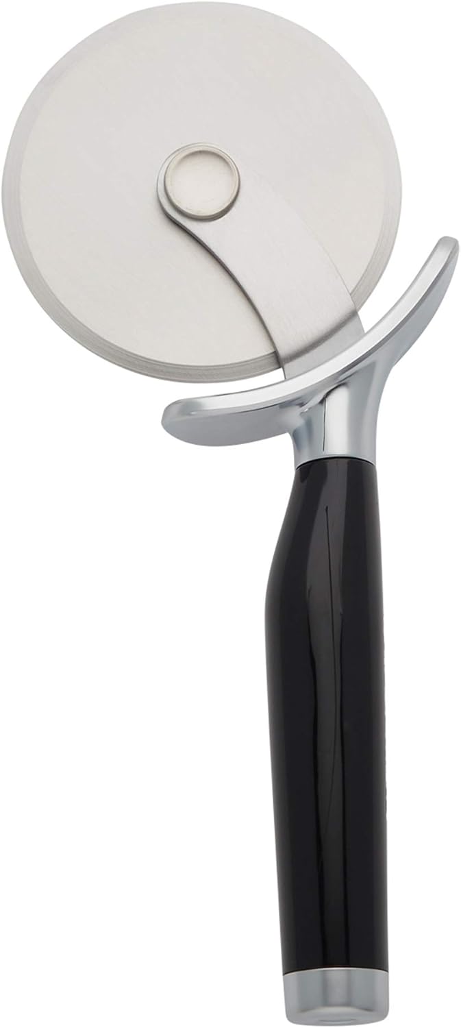 KitchenAid Classic Pizza Wheel with Sharp Blade For Cutting Through Crusts, Pies and
