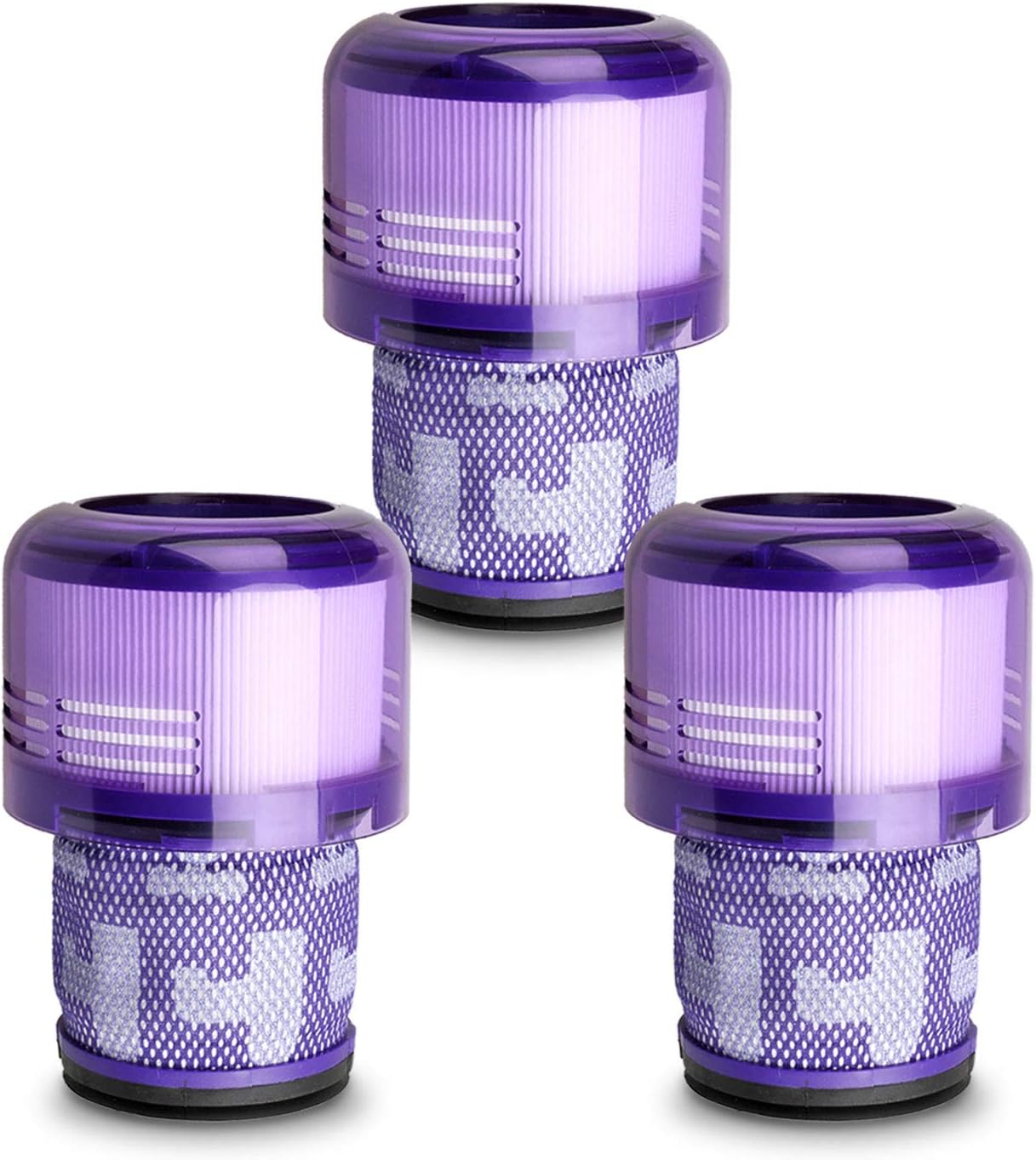 Lemige 3 Pack Vacuum Filters Replacement Parts, Compare to Part 970013-02