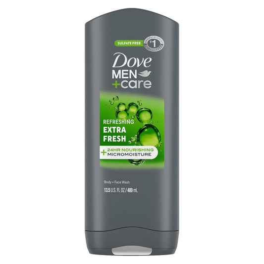 DOVE Men + Care Body Wash and Face for