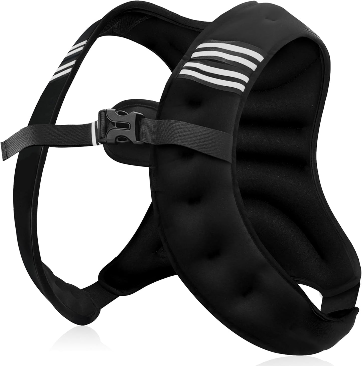NATURELUX Weighted Vest Men or Women - 5/10/15/20/25/30lbs Weights with Reflective