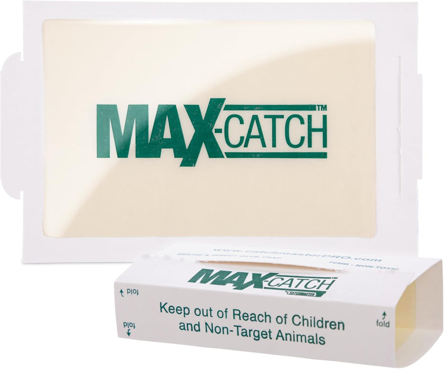 Catchmaster Max-Catch Mouse & Insect Glue Trap 36pk, Mouse Traps Indoor for Home, Sticky Pest Control Adhesive Tray for Catching