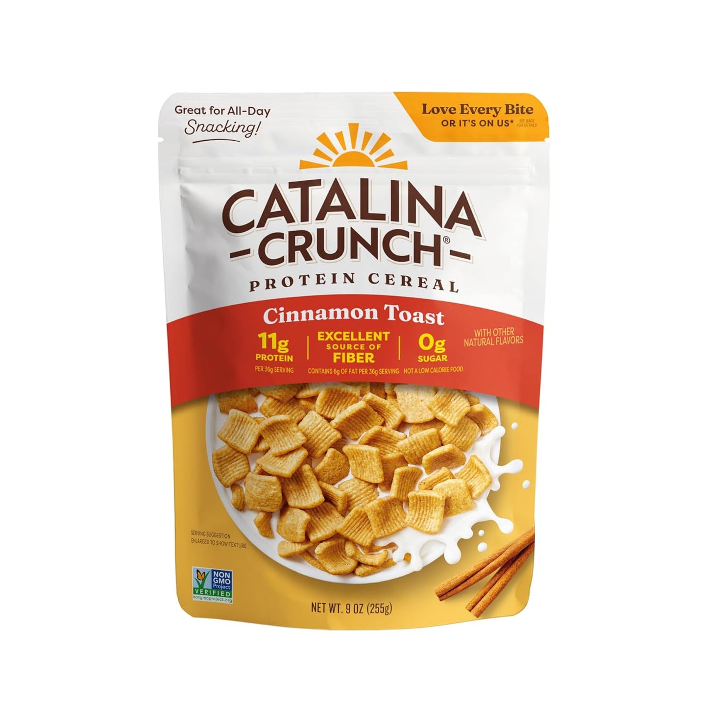 Catalina Crunch Protein Cereal, Sugar Free Breakfast Cereal with 11g of Protein, Gluten Free, Excellent Source of