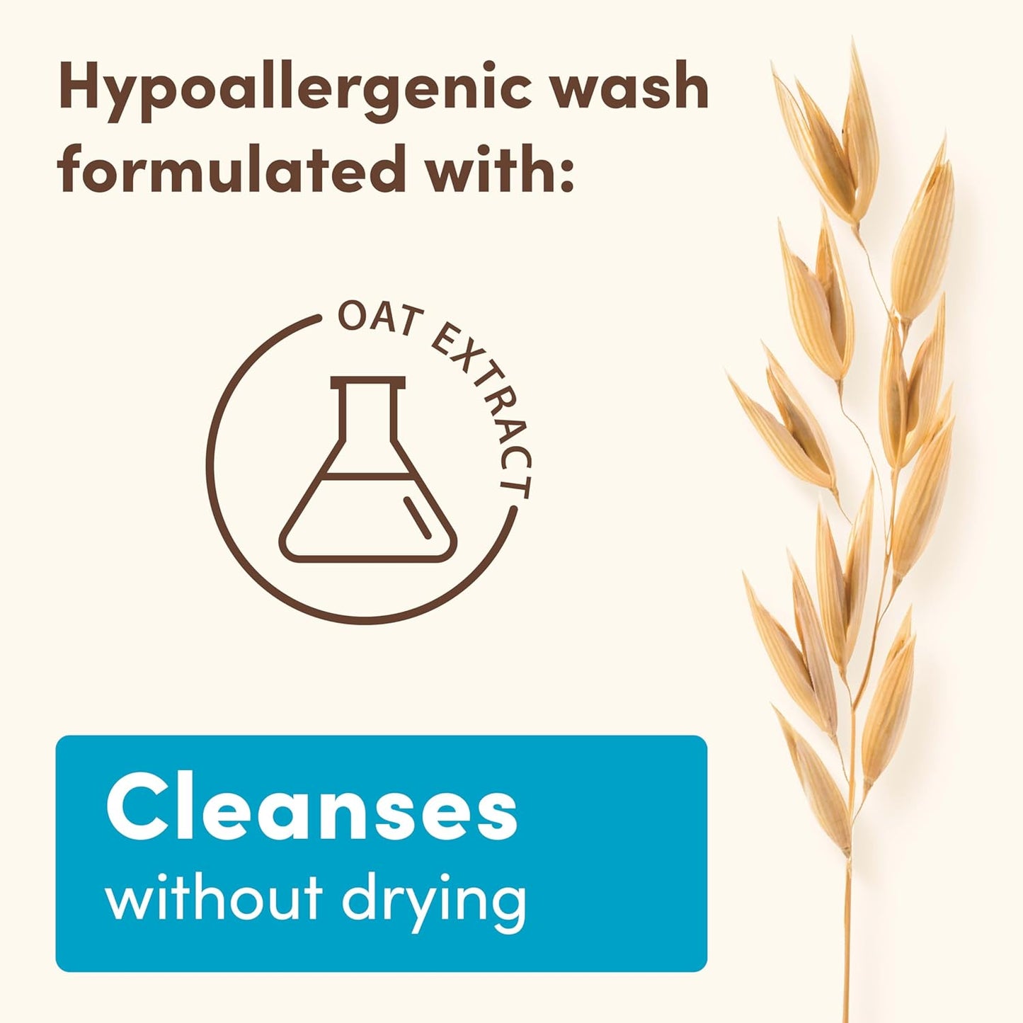 Aveeno Baby Daily Moisture Body Wash & Shampoo with Oat Extract, Hypoallergenic, Tear-Free, No Added