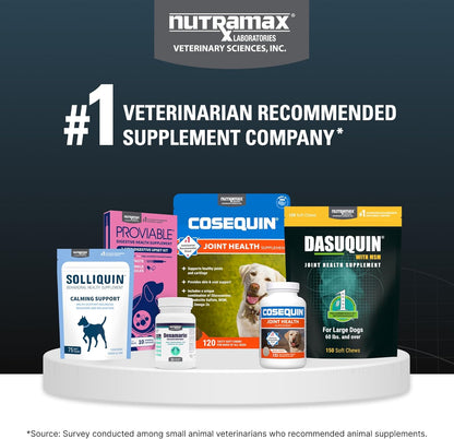 Nutramax Dasuquin for Small to Medium Dogs, Joint Health Supplement, Contains Glucosamine for Dogs, Plus Chondroitin, ASU, MSM and