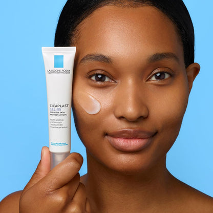 La Roche-Posay Cicaplast Gel B5, Protective Repair Gel for Cracked, Chapped Skin with Madecassoside and Glycerin, Tested