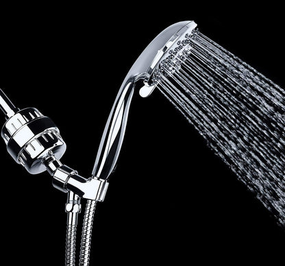 AquaBliss High Output Revitalizing Shower Filter - Reduces Dry Itchy Skin, Dandruff, Eczema, and Dramatically Improves The Condition of Your