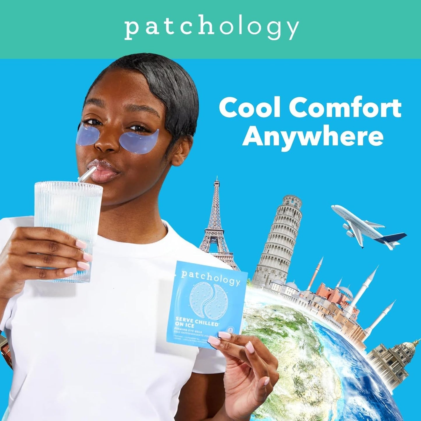 Patchology Iced Cooling Under Eye Mask Patches with
