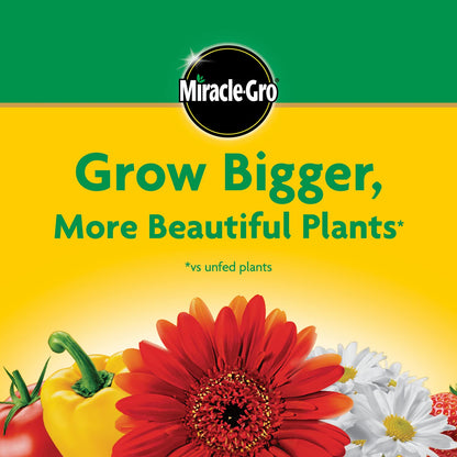 Miracle-Gro Water Soluble All Purpose Plant Food - Fertilizer For All Indoor or Outdoor Plants including Roses, Flowers, Vegetables