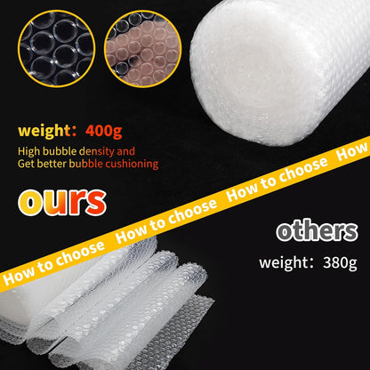 Bubble Cushioning Wrap 2 Pack 12 Inch x 72 ft Bubble Wrap for PackingMoving Boxes and Shipping for Your BusinessPerforated Every 12 in.Suitable for